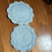 Crochet placemat set doikie style