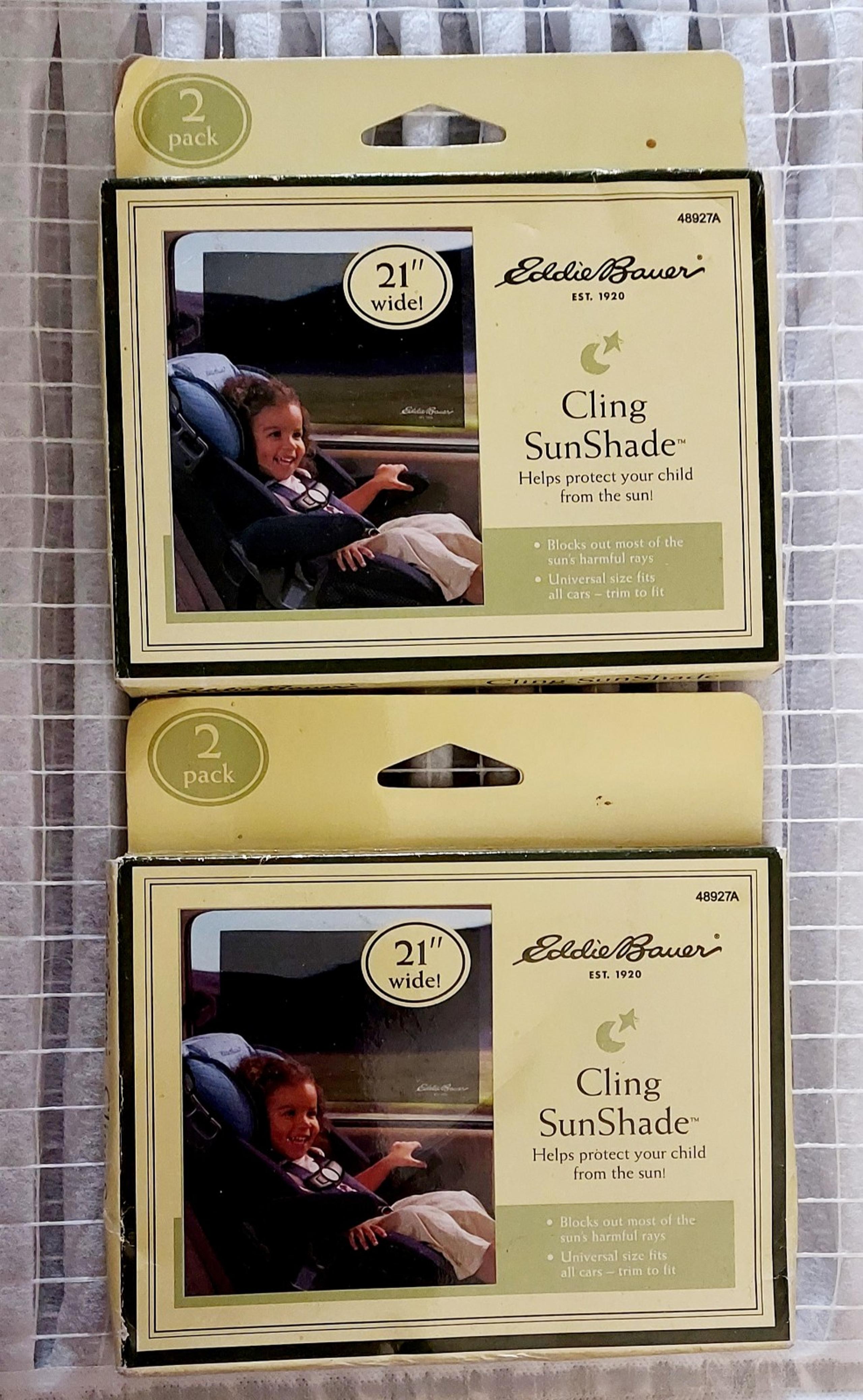 New Lot of 4 Hot Cling Window Sun Shades Size XL
