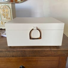 2-Layer Jewelry Box, Jewelry Organizer with Handle