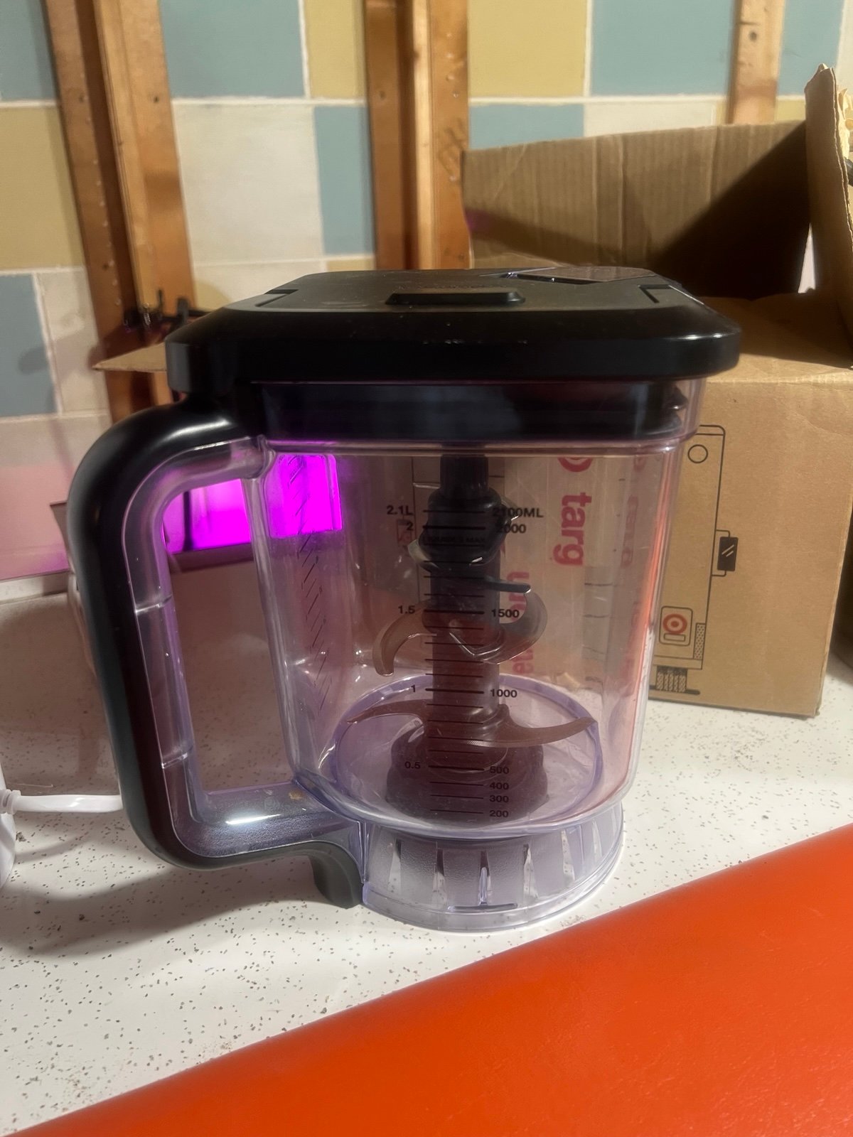 Ninja 72 oz Square Blender Pitcher Jar with Lid and Blade Model GH-14008
