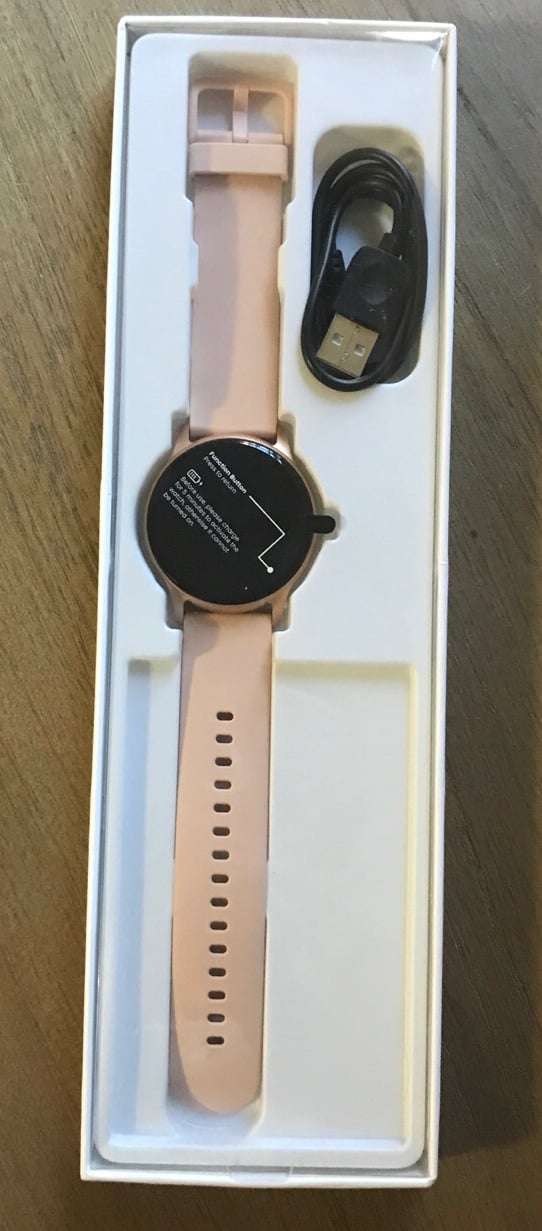 Rose Gold Woman’s Smart Watch
