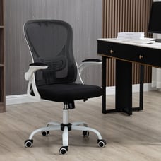 Ergonomic Chairs Armrests, Black/White