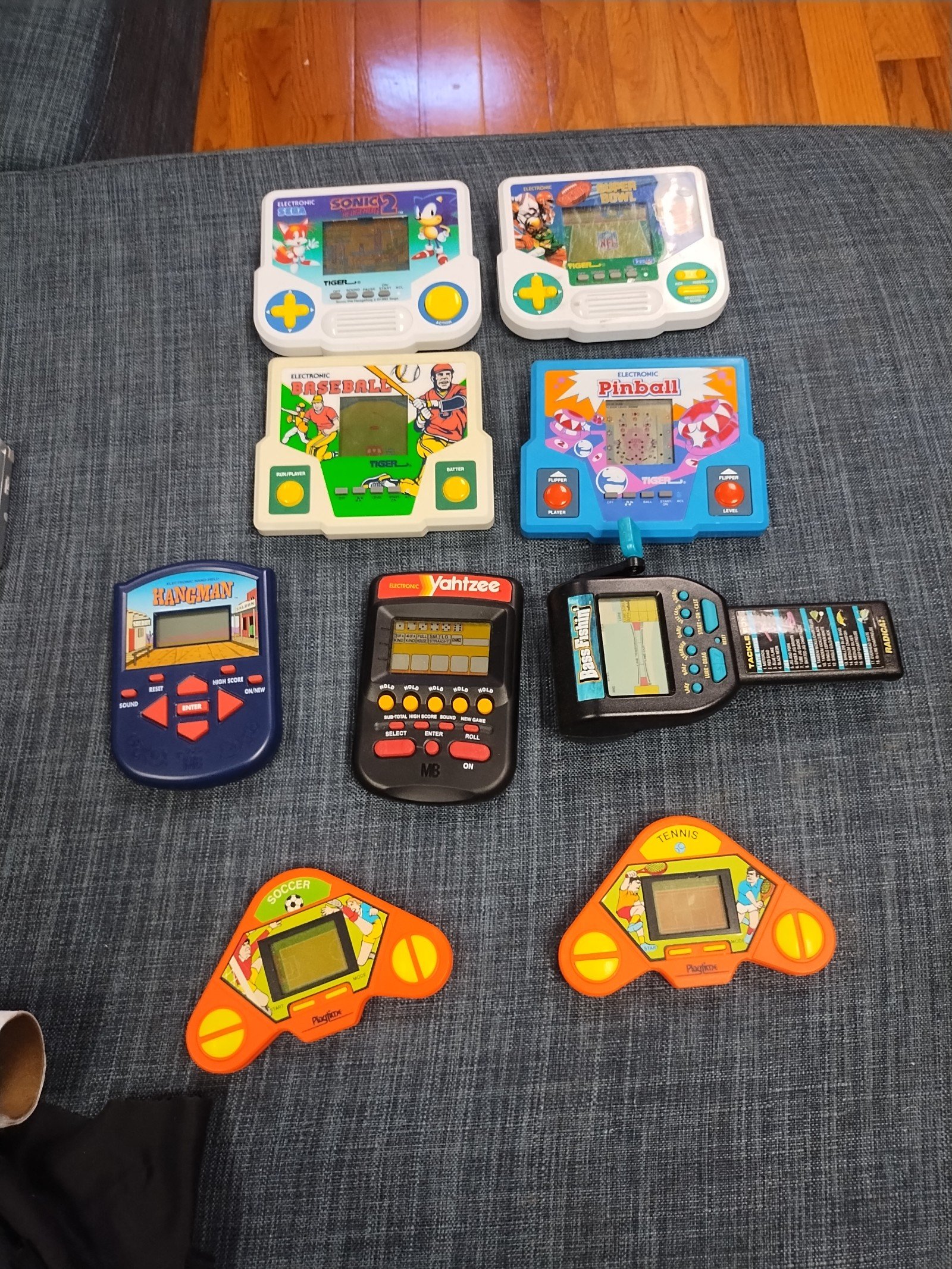 Vintage electronic held hand games 1988 and up