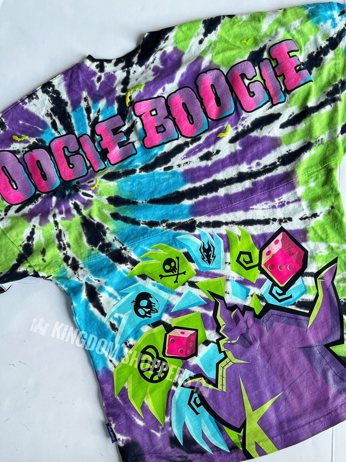 2022 Disney Parks Nightmare Before Christmas Oogie Boogie Bash Spirit Jersey L