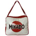 Glico Mikado Red & White Vinyl Carry On Bag - Pocky - Japanese Company Merch