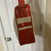 Glico Mikado Red & White Vinyl Carry On Bag - Pocky - Japanese Company Merch
