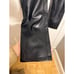Abercrombie and Fitch Faux Leather Black Skinny Pants Size 25/0