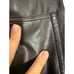 Abercrombie and Fitch Faux Leather Black Skinny Pants Size 25/0