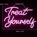 Neon Sign | Treat Yourself | Perfect for Background of Live Shows!