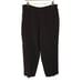 Eileen Fisher Womens Petite Size Large LP Brown Pure Silk Pull On Stretch Pants