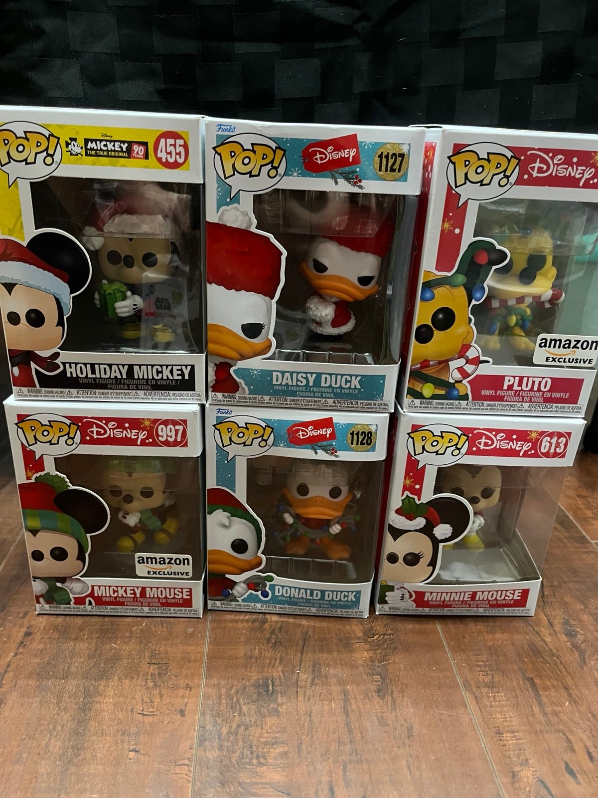 disney christmas funko set/lot