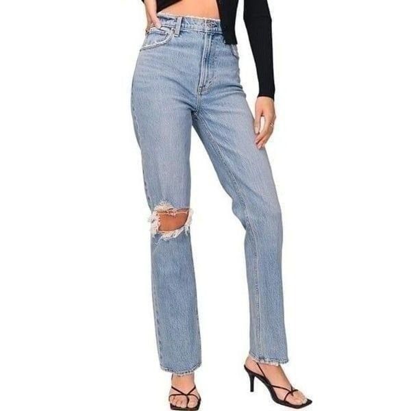 Abercrombie & Fitch NWT 90's Straight Ultra High-Rise Size 27