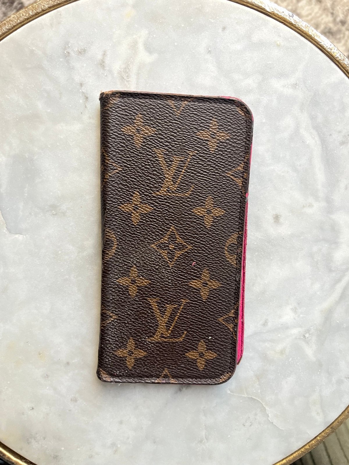 Louis Vuitton Brown Monogram iPhone XR Case BC0139