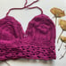 Handmade crochet halter top