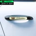 BRAND NEW UNIVERSAL 8PCS CADILLAC GLOWS IN THE DARK GREEN BADGE EMBLEM STICKER