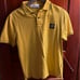 stone island yellow polo shirt
