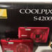 Nikon Coolpix S4200 Digital Camera, 16 MP, 6x Optical Zoom, Touch Screen, Tested
