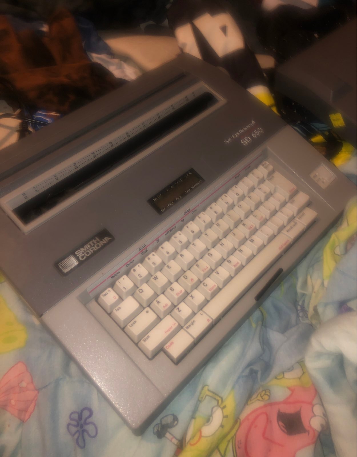 Smith Corona SD-650 Type-Write With Whiteout erasing built in