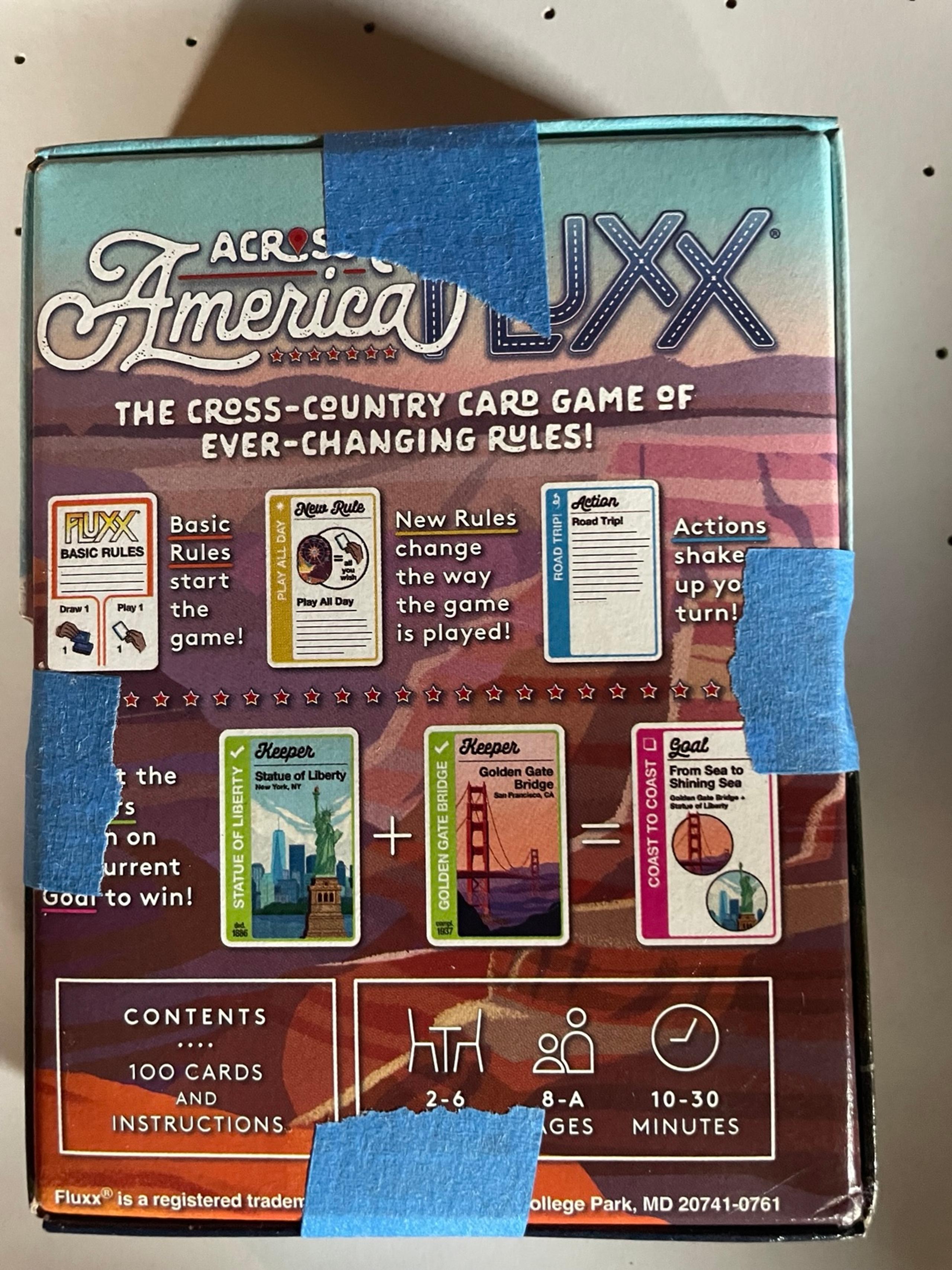 Across America flux