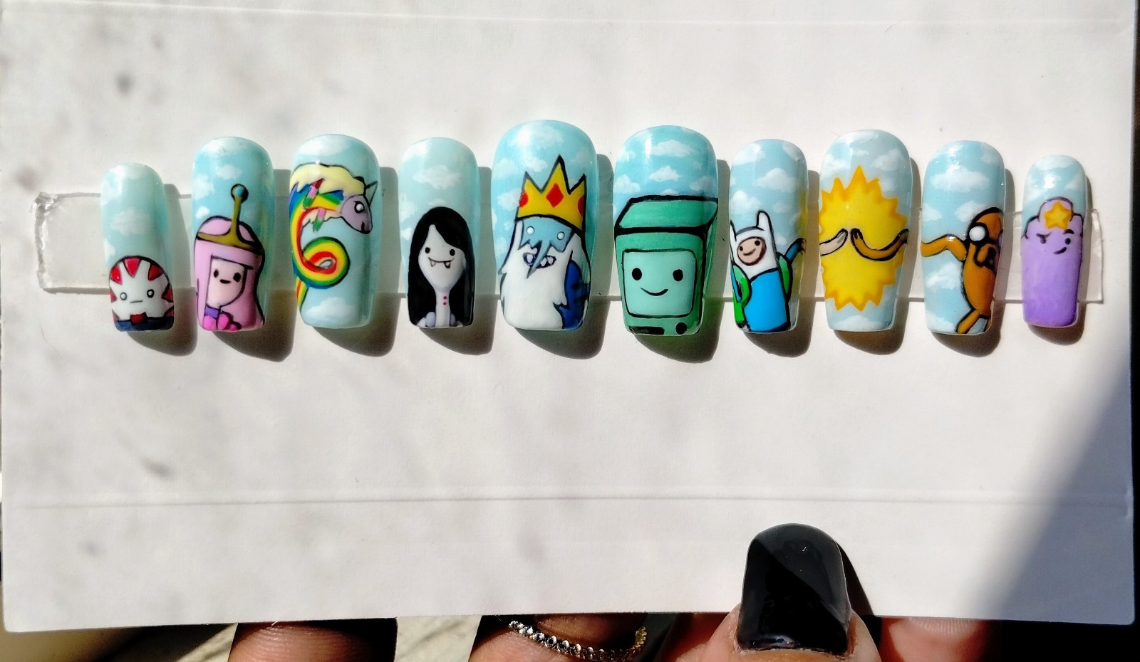Adventure Time Press on Nails