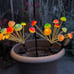 Solar Lights Outdoor Garden, Upgraded 24 LEDs Mushroom Stake Lights, Waterproof