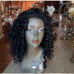 Used Curly Beauty Lace Front Wig