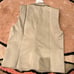 New Elleme Paris Cotton Vest in Beige, Size 34