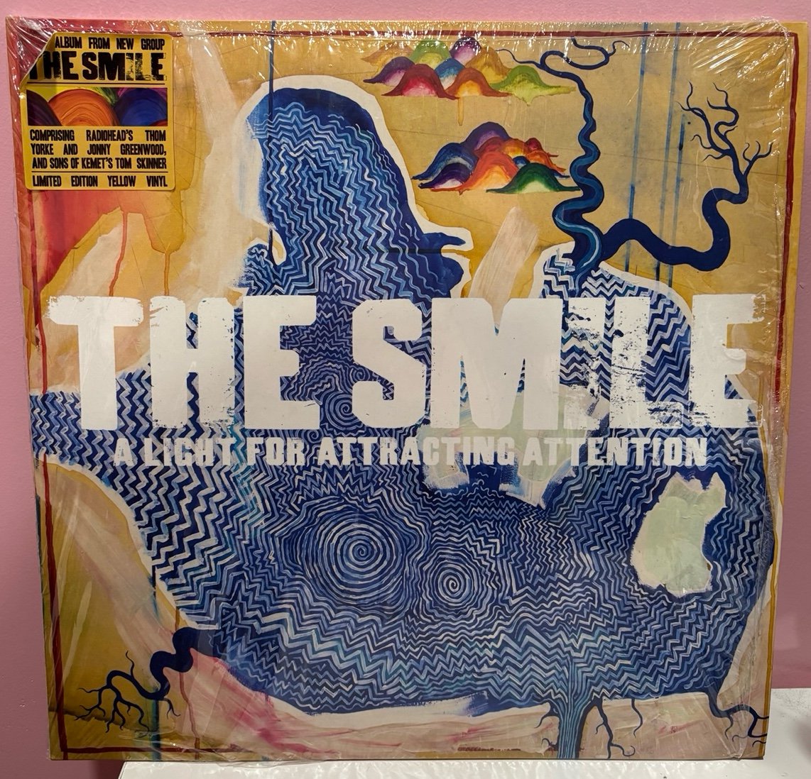 The Smile A Light for Attracting Attention Limited Edition Yellow Vinyl