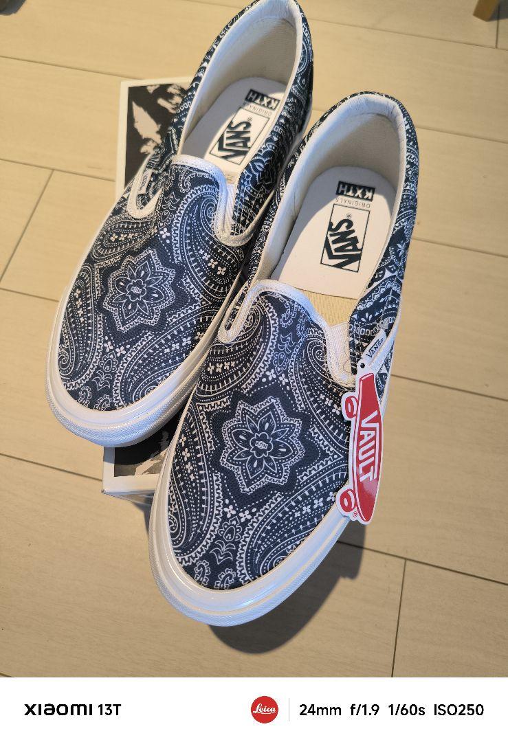 New VANS KITH Bandana Print Slip-on US11