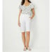 New! Ann Taylor Classic Boardwalk shorts white women size 4
