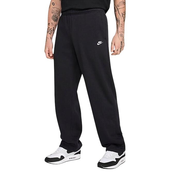 Nike Men's Club Fleece Bungee Pants Joggers Black Size S NEW WITH TAGS!