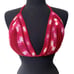 Ruby Rhapsody Handmade Crochet Halter Top