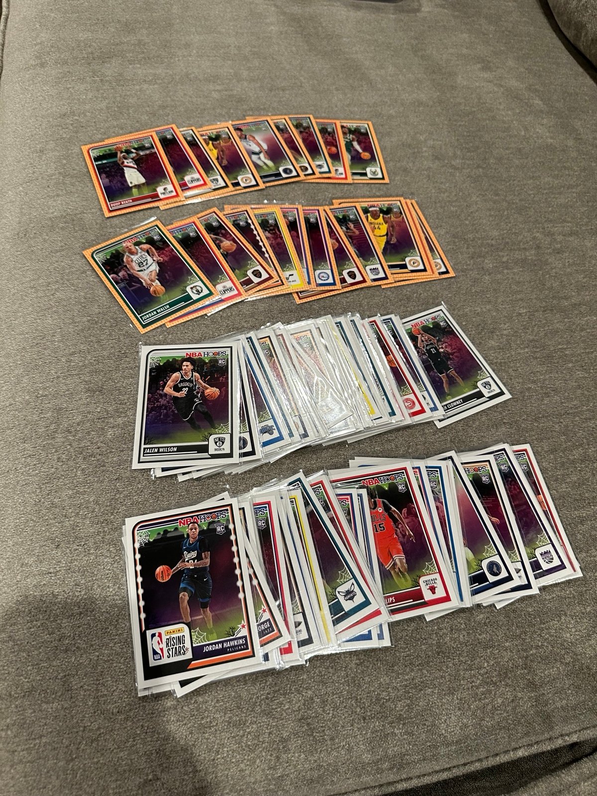 2023-24 NBA HAUNTED HOOPS HALLOWEEN Rookie RC CARD LOT BUNDLE OF 84
