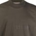 Fear of God® Essentials Loose Fit SS23 Appliqué Logo Mockneck Tee in Black - Ⓜ