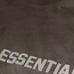 Fear of God® Essentials Loose Fit SS23 Appliqué Logo Mockneck Tee in Black - Ⓜ