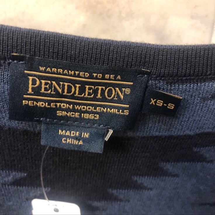 NWT Pendleton Tonal 2024 Diamond Sweater Size XS/S