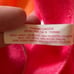 Victoria Secret Stripes Neon Pink Yellow Orange Roll Up Beach Sand Blanket 55x49