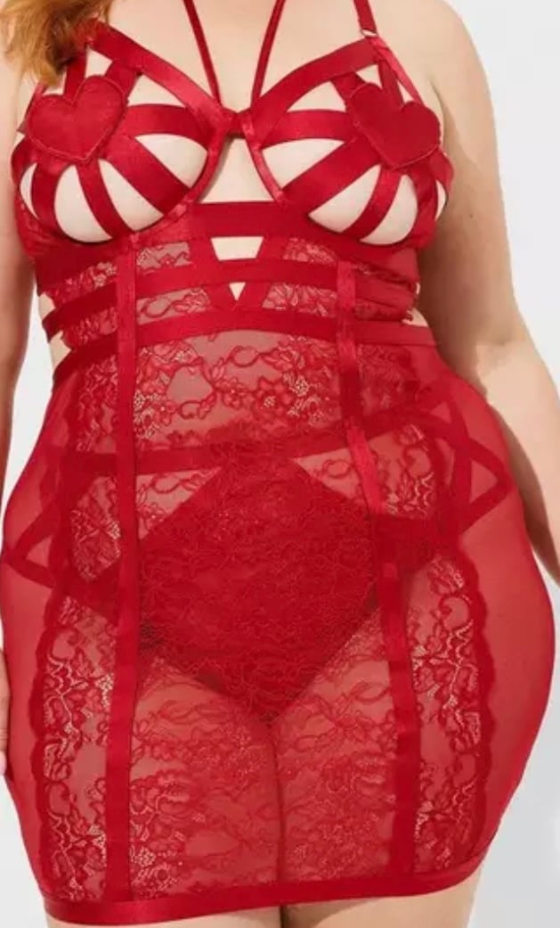 Torrid size 1 NWT Lingerie dress