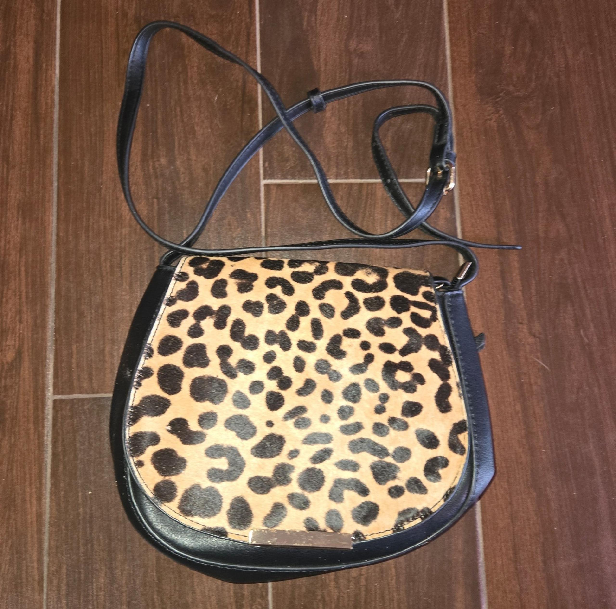 Antik Kraft Cheetah Style Cross Body Bag