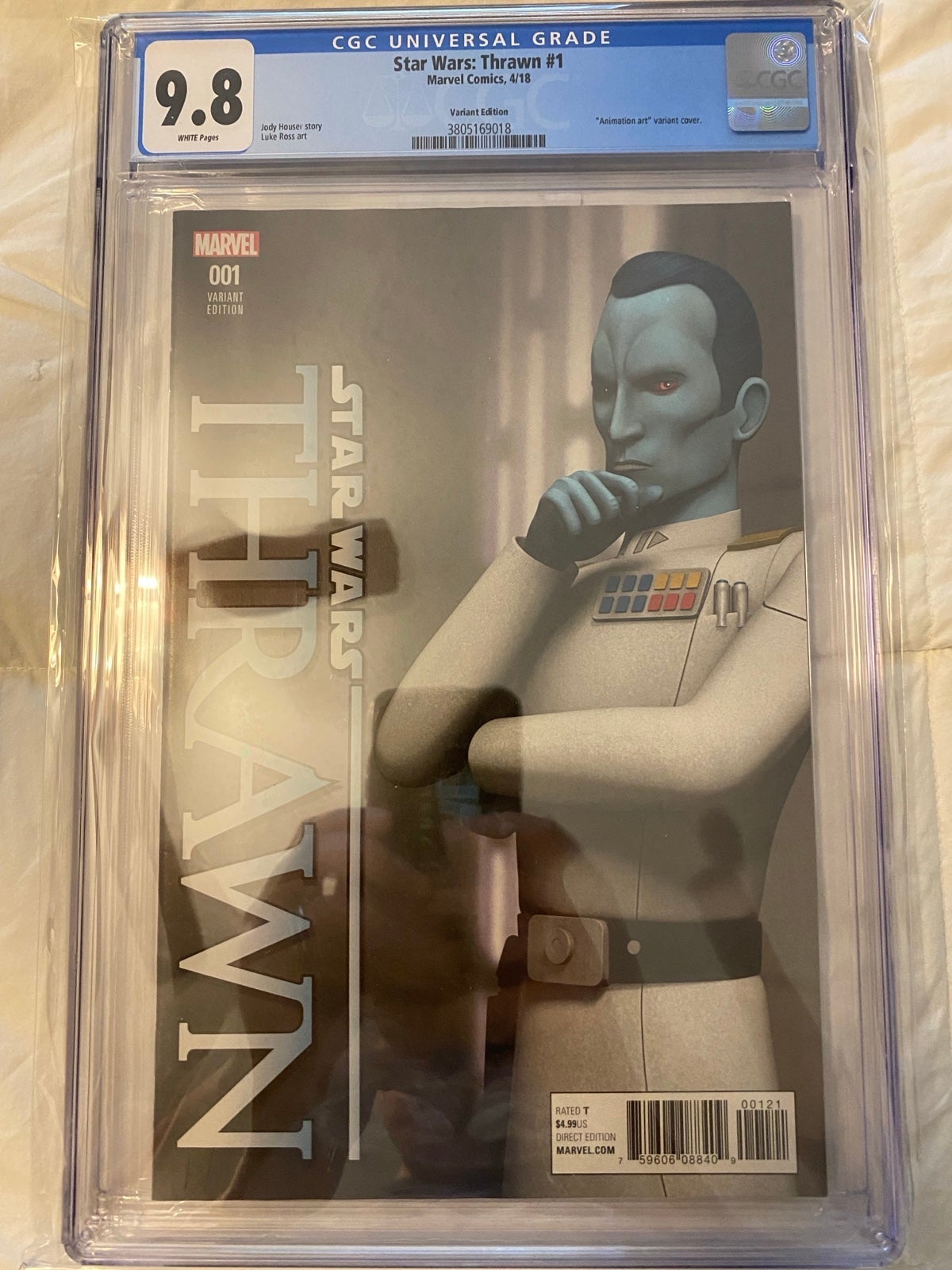 Star Wars Thrawn Animation Variant Comic