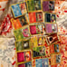 Pokémon Card Lot Of 75 Mixed Series, 2 Coins, And The Card Holding Binder
