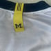 #1 Michigan Wolverines Adidas Jersey Men Medium Euc Sewn Football Big 10 White