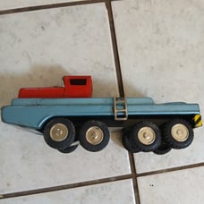 SSS International Auto Transport Metal Toy Japan Vintage Car