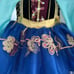 costume burgundy gown