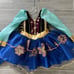 costume burgundy gown