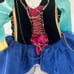 costume burgundy gown