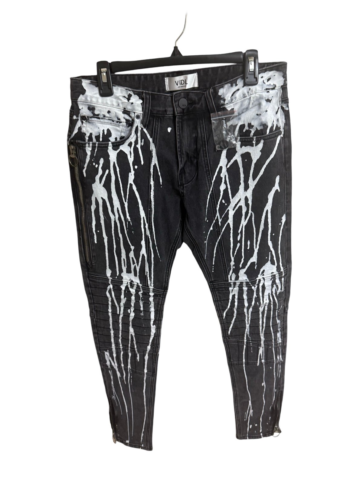 Painted Designer Jeans Japanese Denim 30 (325 Retail)