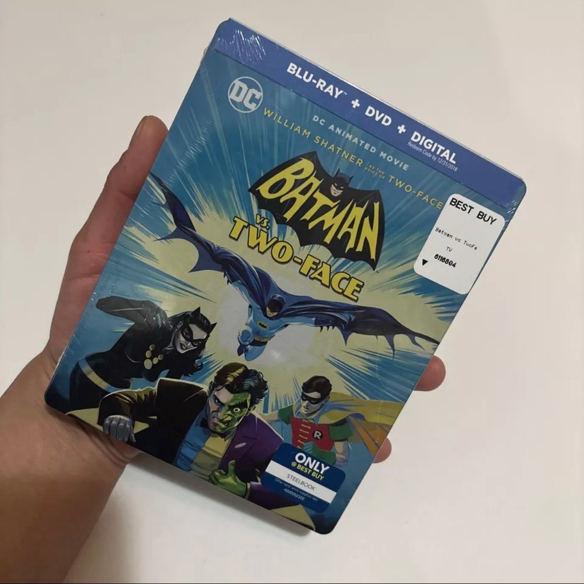 Batman VS. Two Face Best Buy Exclusive Steelbook