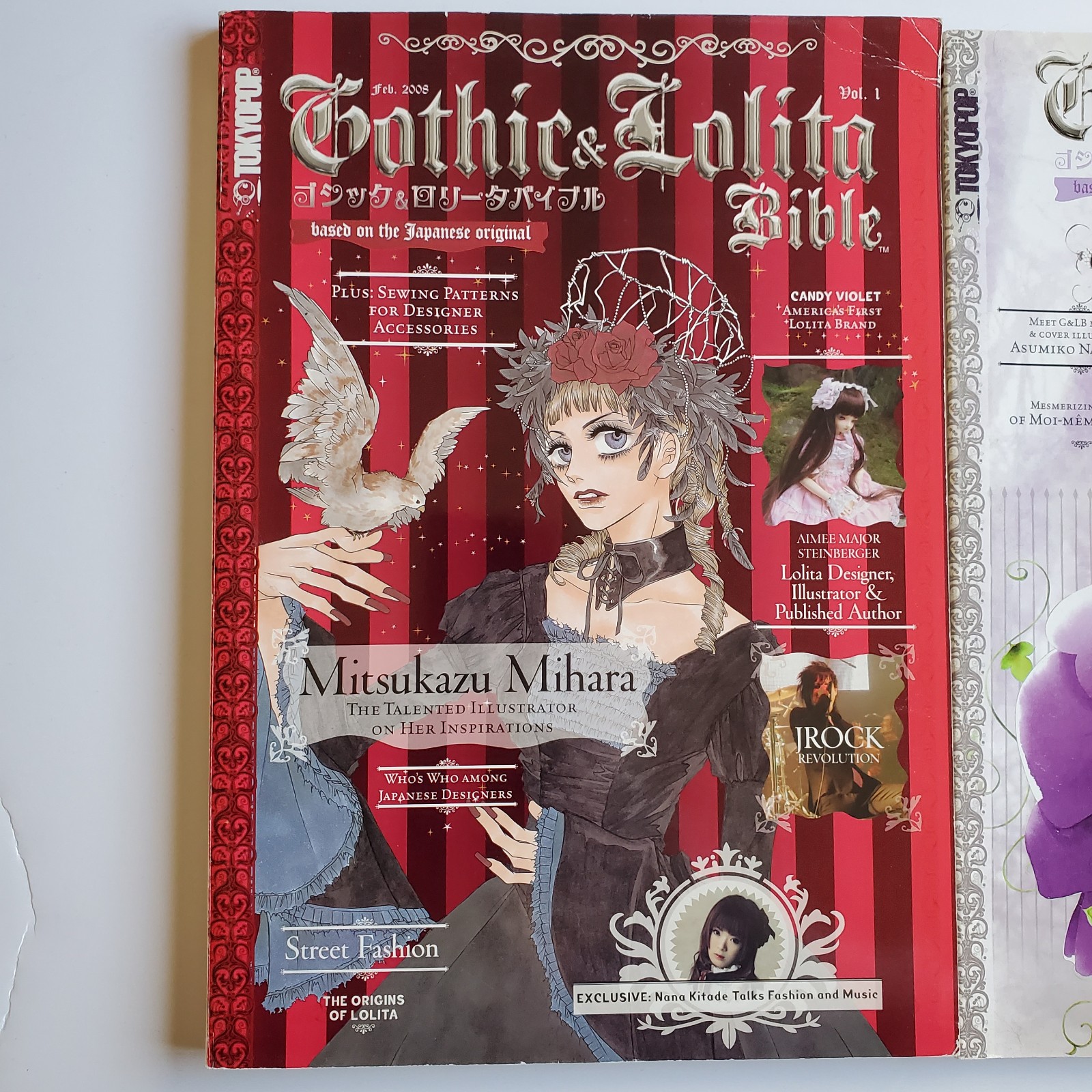 Gothic & Lolita Bible English 2 Book Lot by Tokyopop Sewing