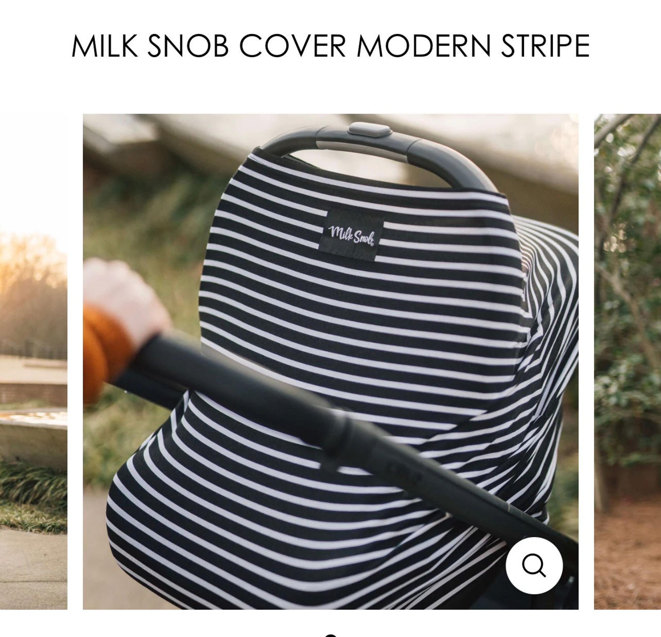 Milk Snob Modern Stripe Car seat  Cover